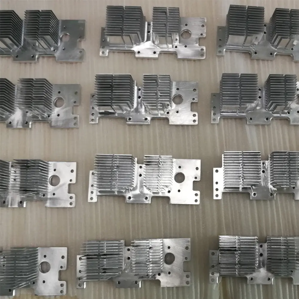 low volume production, aluminum heatsink samples